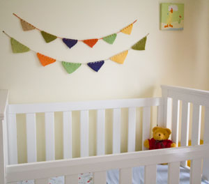 Image of our baby bunting knitting pattern