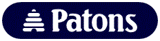 Image of Patons knitting patterns logo