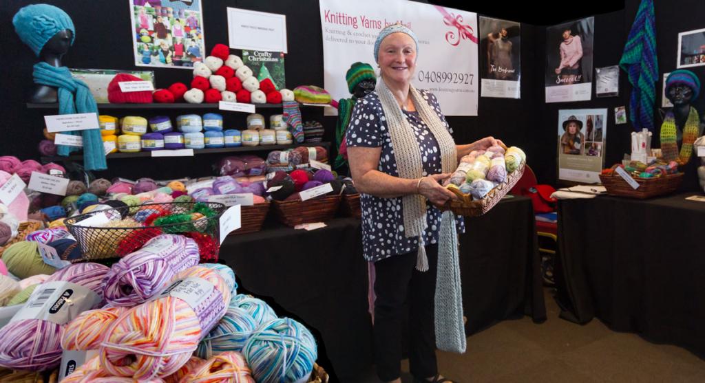 Image of our stall at Pakenham Stitch Craft Show 2016